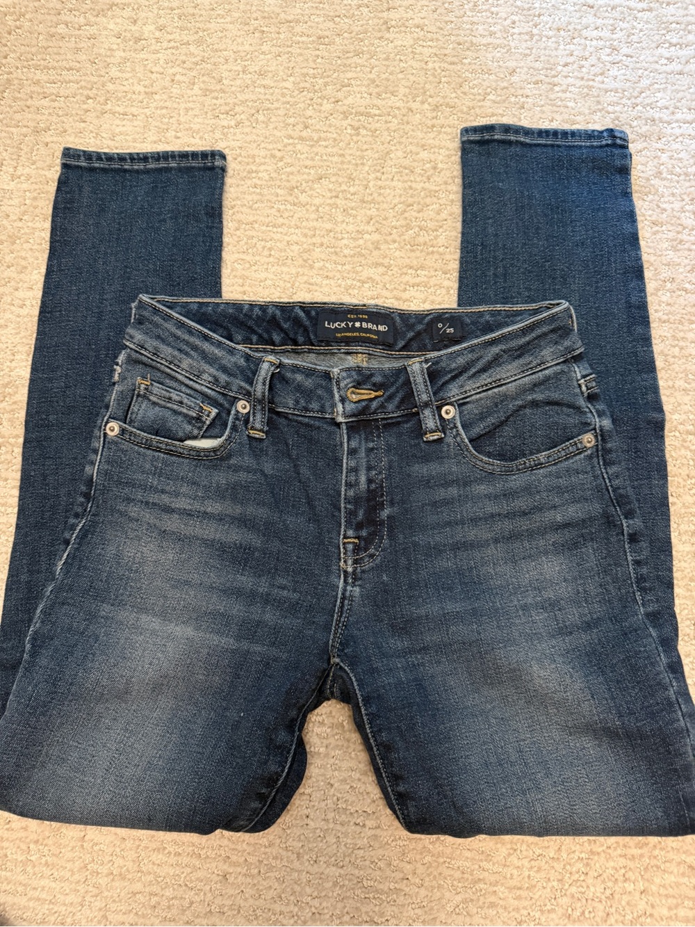 Lucky Brand Dark Wash Skinny Jeans